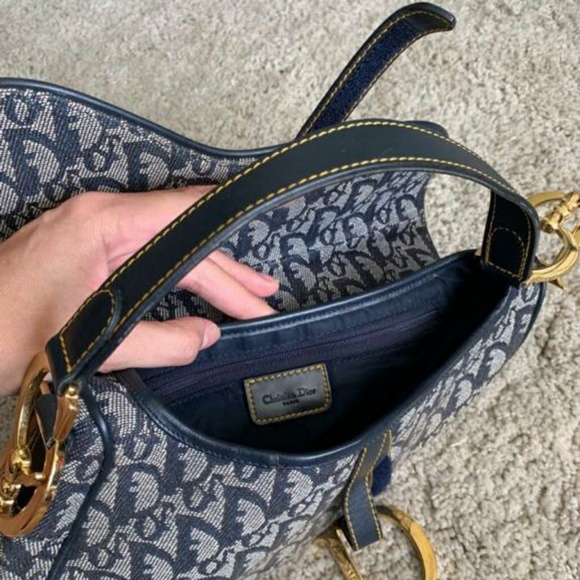 Vintage Dior Saddle Bag - Picture 5 of 8